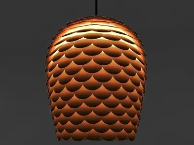 ceiling light 3D model 119