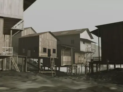 slum village 3D model