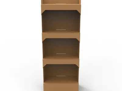 Point of Sale Cardboard Display Stand Texture
