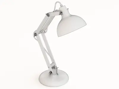 Wooden lamp 01 3D model