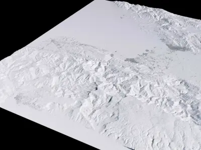 Port-au-Prince Haiti City Landscape 3D Model 3D model