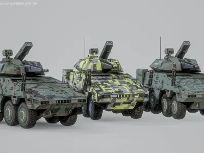  Skyranger 30 Air Defence Tower System X3 Camos Package 