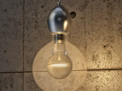 Carravagio light wall Free 3D model