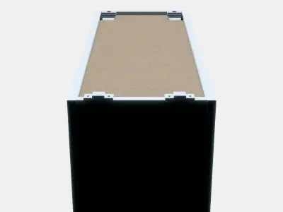 METOD Wall cabinet frame 14 Low-poly 3D model