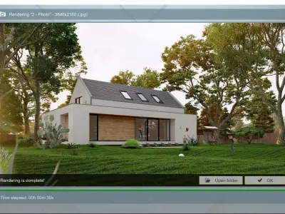 SCENE LUMION 12 5 BY YOGA4ARCH  SKETCHUP FILES AND LME EFFECT 3D model