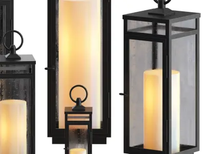 Floor Lanterns 3D model