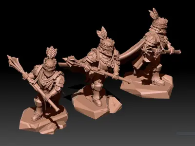 Feudal Guard - Lord Commander Rook 3D print model