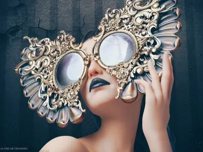 Des Papillons Lunettes (Maison Des Monstres Collection) - DAZ Files