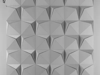 3d panel 12 Low-poly 3D model