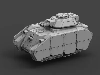Armored Might AMV Complete Kit 3D print model