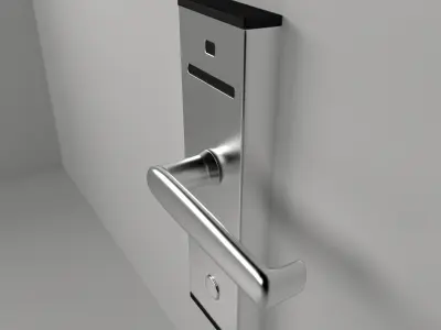 Keycard Lock 3D model