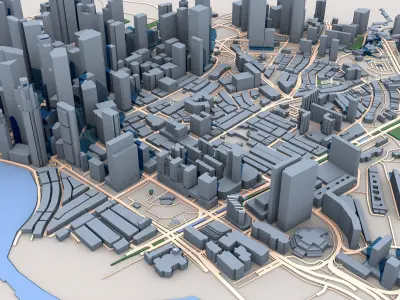 Singapore Country in Asia 3D model