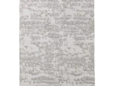 FARIS HAND-KNOTTED WOOL SILK RUG 3D model