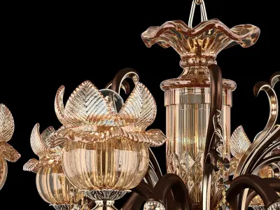 MD 89360-6 Osgona Chandelier 3D model