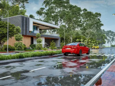 New Modern Villa 3D model