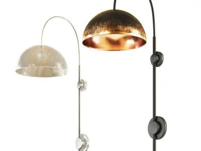 Wall light - Dome light 3D model