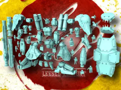 Groundcherry Battlesuit  3D print model