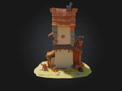 Enchanted Workshop  3D model