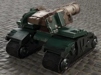 Overwatch - Bastion Tank 3D model