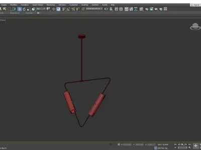 Muse Pendant by Avram Rusu Low-poly 3D model
