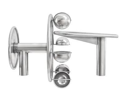 Water attractions 1 set 3D model