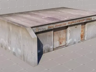 E10s Electrical Box 04 3D model