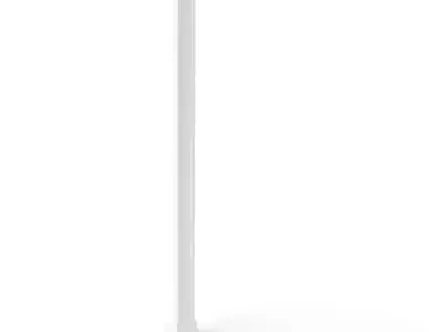 White Classic Edestal 3D model