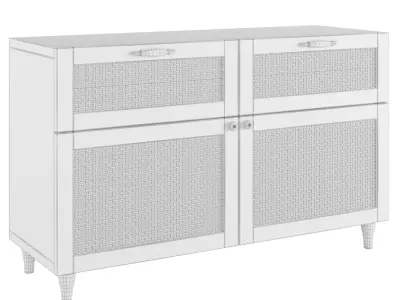 Drawer Besta 3D model