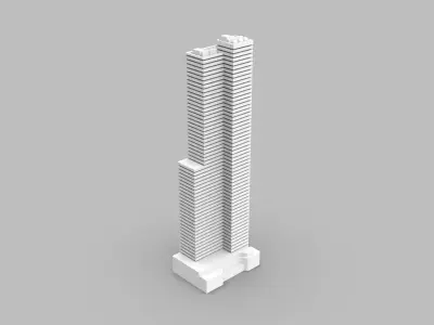 The Eugene 435 W 31st St - New York - NY  3D print model