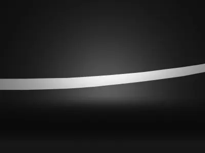 Low-Poly Katana Sword Low-poly 3D model