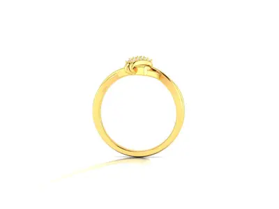 Women Ring  Render 3dm STL OBJ FBX Details 3D print model 422