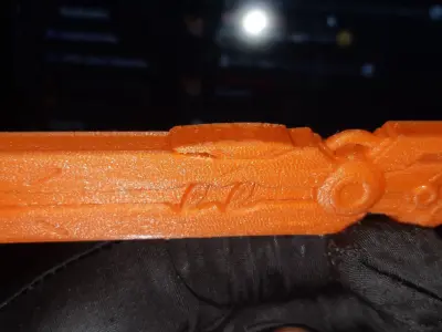 sci-fi Gun stl - ZebaxtianVR 3D print model