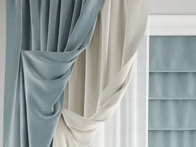 Curtain 241 3D model
