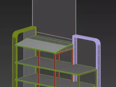  Standit Displays 3D model