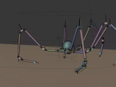 roboticspider 3D model