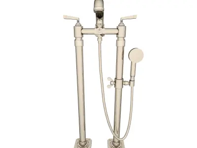 Waterworks RW Atlas Bath Faucet 3D model