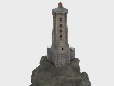 The Triagoz Lighthouse 3D model