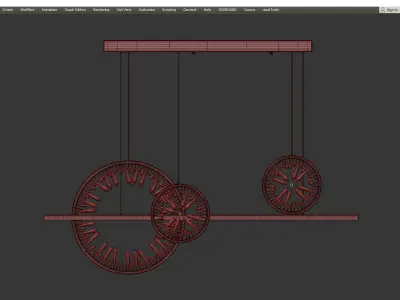 GRATE FOLKS 8 Low-poly 3D model