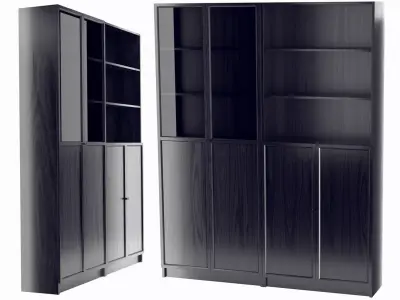 ikea BILLY OXBERG v4 3D model