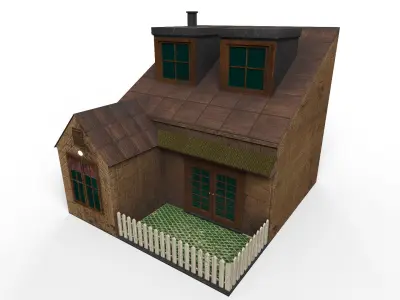 Ac-Building-v2-unity Low-poly 3D model