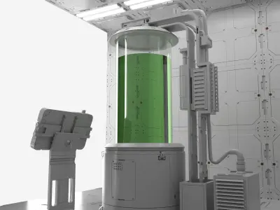 sci fi colb 3D model