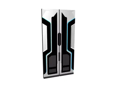 Sci-Fi Door 3D model
