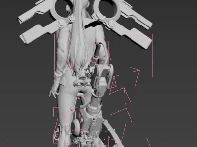 ictional character 3D model