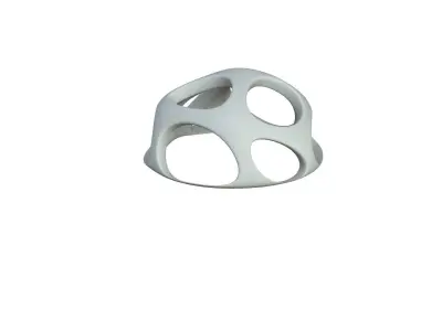SciFi Cube Object No 51388 Low Poly Shape Low-poly 3D model
