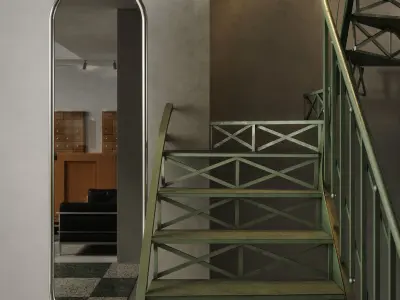 Optics store model 3D model