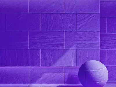 Purestone Matte Natural Porcelain Tile in Beige Texture