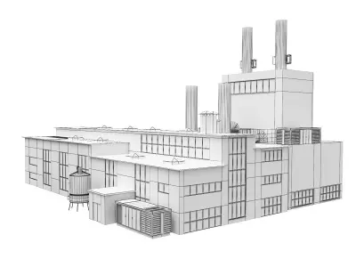 Factory 3D model