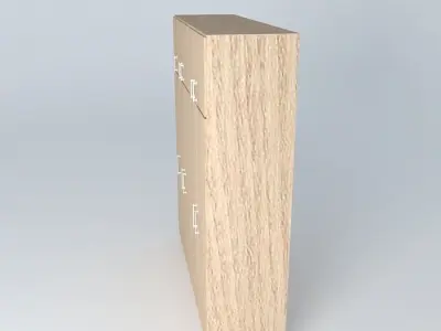 Closet doors 5 Free 3D model