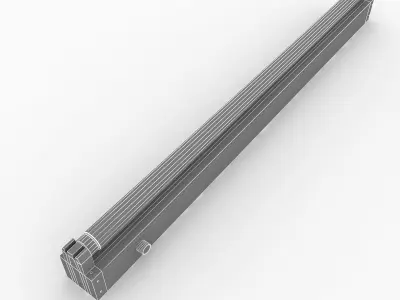 Fluorescent Fixture 3D model
