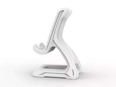 Adjustable Phone Stand 3D Printable 3D print model